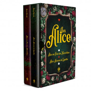 Box Alice - Box Com 2 Livros - Edição De Luxo Almofadada