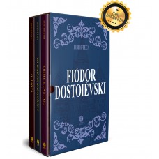 Biblioteca Dostoiévski Volume I - Box Com 3 Livros - Edição De Luxo