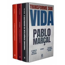 Coleção Transforme Sua Vida - Pablo Marçal - Box Com 3 Livros