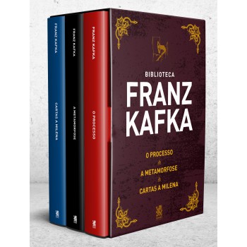 Biblioteca Franz Kafka - Box Com 3 Livros