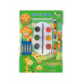 Meu Mundo De Cores - A Loresta Para Colorir: Meu Mundo De Cores