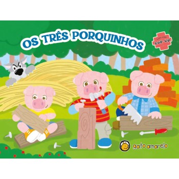 Livro Com Pop-up - Os Três Porquinhos Livro Com Pop-up - Os Três Porquinhos
