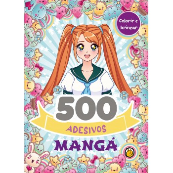 500 Adesivos: Mangá