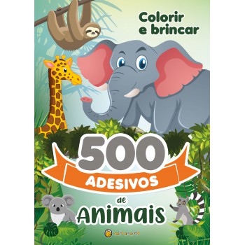 500 Adesivos: Animais