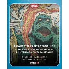 Quarteto Antástico Nº 1 - A Hq Mais Lendária Da Marvel, Reinventada Em Cada Detalhe: Edição De Luxo