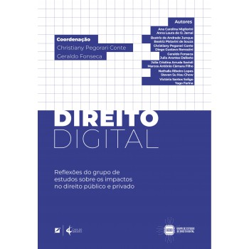 Direito Digital: Relexões Do Grupo De Estudos Sobre Os Impactos No Direito Público E Privado
