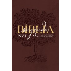 Bíblia NVT Letra Grande - Éden Vinho: Capa Soft Touch