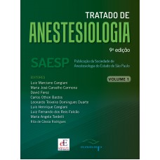 Tratado De Anestesiologia Saesp: Box Com 3 Volumes 9ª Edição