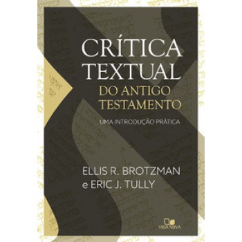 Crítica Textual Do Antigo Testamento