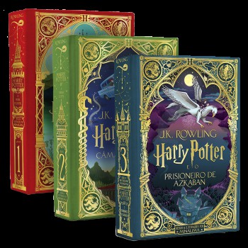 Coleção Harry Potter - Edições Minalima (3 Livros)