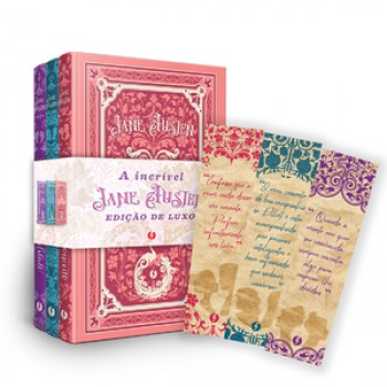 Kit A Incrível Jane Austen Em Edição De Luxo