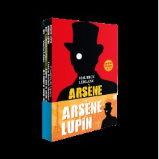 Coleção Arsène Lupin - 4 Livros: O Ladrão De Casaca + Arsène Lupin Contra Herlock Sholmes + Os 03 Crimes De Arsène Lupin + A Vida Dupla De Arsène Lupin