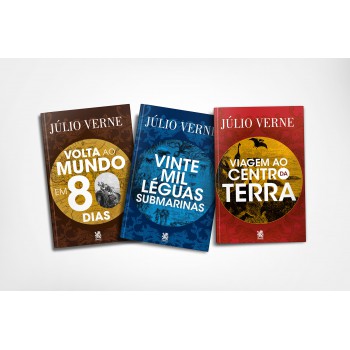 Coleção Júlio Verne - 3 Livros