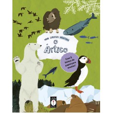 Mini Curiosos Montam O ártico - Com 5 Bichos De Papel Para Montar!