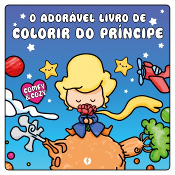 O Adorável Livro De Colorir Do Príncipe - Cute & Comfy