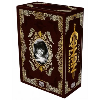 Box Conan, O Bárbaro (coleção Completa Em 3 Volumes + Pôster + Livreto Inédito)