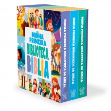 Minha Primeira Biblioteca Da Bíblia - Box Com 3 Livrinhos