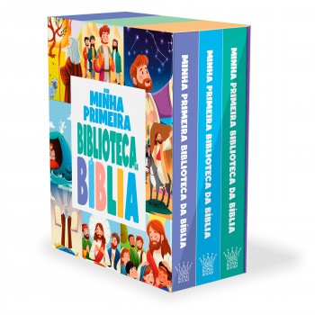 Minha Primeira Biblioteca Da Bíblia - Box Com 3 Livrinhos