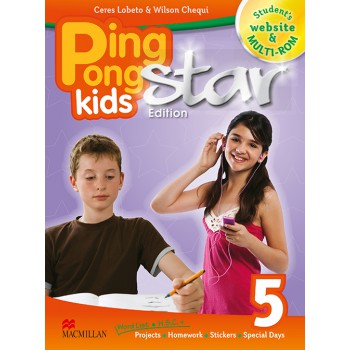 Ping Pong Kids Star Ed. Students Book W/multi-rom/web Code-5