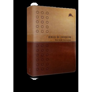 Biblia Do Executivo - Nvi - Capa Luxo - Marrom Claro E Café