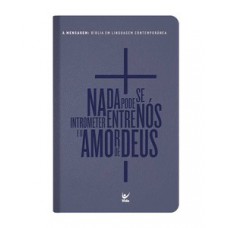 Biblia A Mensagem Capa Luxo Pu Romanos 8.39 (azul)