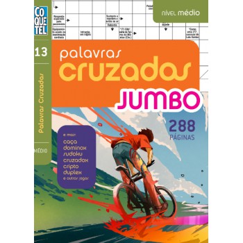 Palavras Cruzadas Jumbo - Nível Médio - 13