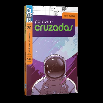 Livro Palavras Cruzadas Nível Médio Ed 70