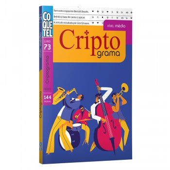 Livro Criptograma Nível Médio Ed 73