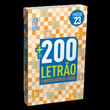 Livro Coquetel Mais 200 Letrão Ed 23