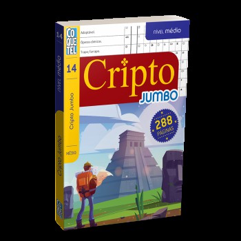 Livro Coquetel Jumbo Cripto Nível Médio Ed 14