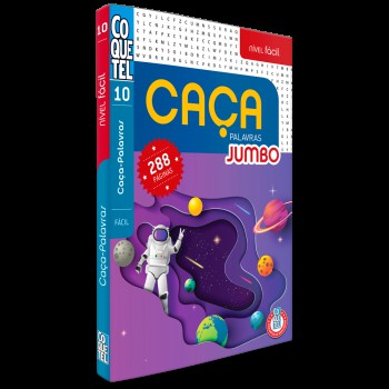 Livro Coquetel Caça Jumbo Nível Fácil Ed 10