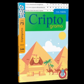 Livro Criptograma Nível Médio Ed 75