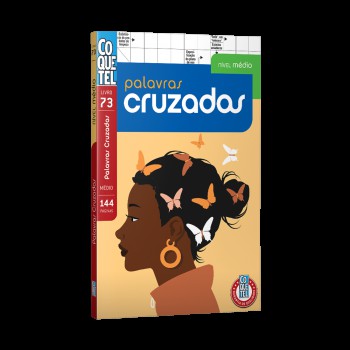 Livro Coquetel Palavras Cruzadas Nível Médio Ed 73