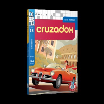 Livro Coquetel Cruzadox Nível Médio Ed 18