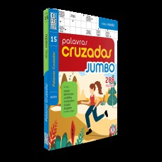 Livro Coquetel Palavras Cruzadas Jumbo Nível Médio Ed 15