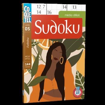 Livro Coquetel Sudoku Md/df Ed 05