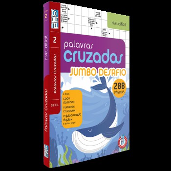 Livro Coquetel Jumbo Desafio Nível Difícil Ed 02