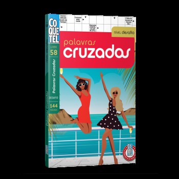 Livro Coquetel Palavras Cruzadas Desafio Ed 58