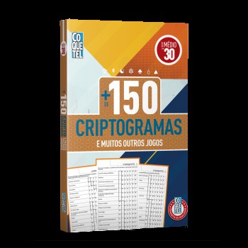 Livro Mais 150 Criptos Nível Médio Ed 30