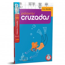 Livro Coquetel Palavras Cruzadas Desafio Ed 59