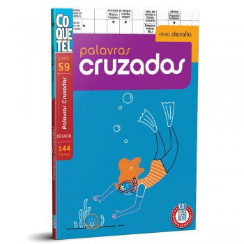 Livro Coquetel Palavras Cruzadas Desafio Ed 59