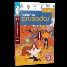 Livro Coquetel Palavras Cruzadas Nível Médio Ed 76