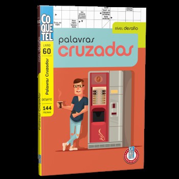 Livro Coquetel Palavras Cruzadas Desafio Ed 60