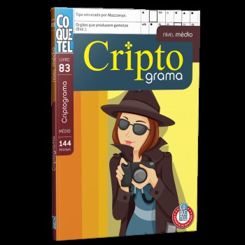 Livro Coquetel Criptograma Nível Médio Ed 83