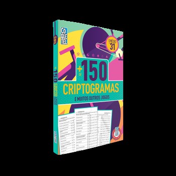 Livro Mais 150 Criptos Nível Médio Ed 31