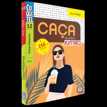 Livro Coquetel Caça Jumbo Nível Fácil Ed 12