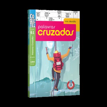 Livro Coquetel Palavras Cruzadas Nível ácil Ed 61