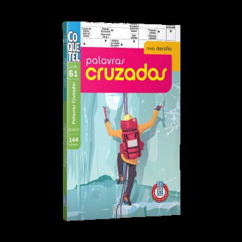 Livro Coquetel Palavras Cruzadas Desafio Ed 61