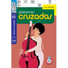 Livro Coquetel Palavras Cruzadas Nível Desafio Ed 62