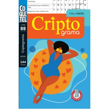 Livro Coquetel Criptograma Nível Médio Ed 88